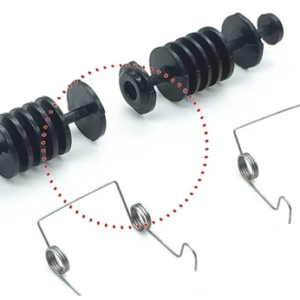 Guide Roller Set use in Fuser Assembly Cover-Fuser Cover Flap Roller for HP LaserJet P1007 / P1108 / M1136 / LBP6018 Printer