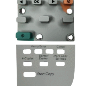 Panel Display- Control Panel Rubber & Sticker Combo for HP LaserJet M1005 / MFP1005 Printer