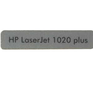 Display Sticker - Front Sticker for Laserjet 1018 / 1020 / 1020 Plus Printer