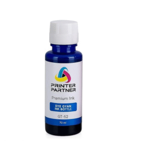 GT52 Ink Bottle (Cyan) Compatible for HP 310, 315, 319, 410, 415, 419, 500, GT5810, GT5820, GT5821 Ink Tank Printer