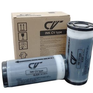 Compatible RISO CV/CZ 3230 - 3130 - 3030 - 180 - 100 Universal Black Ink Cartridge Bottle -Inner-packing 2pcs/Box