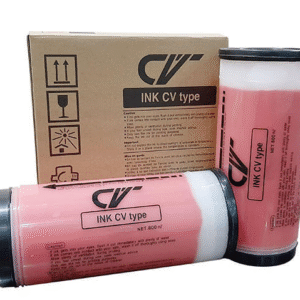 Compatible RISO Red Color, CV/CZ 3230 - 3130 - 3030 - 180 - 100 Universal Ink Cartridge Bottle -Inner-packing 2pcs/Box